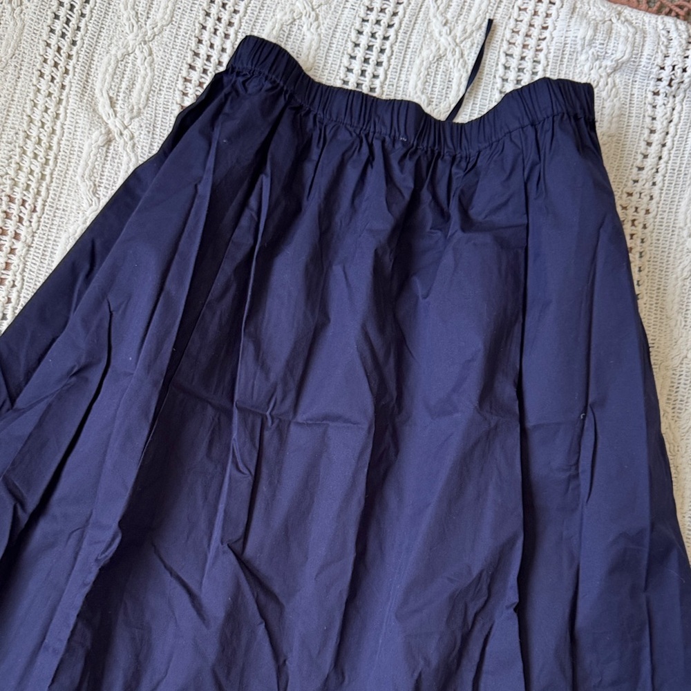 Joie Deep Navy A-Line Skirt - Picture 10 of 11